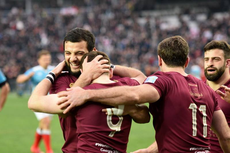 A big game of tough gentlemen: Georgian rugby team beats Russia geotv.ge